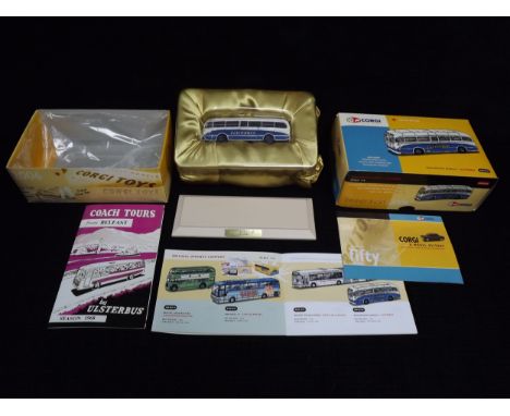 Corgi 50th Anniversary series. In a Limited Edition of 2006, released Sept 2006. AN40306 Burlington Seagull - Ulsterbus. Mode