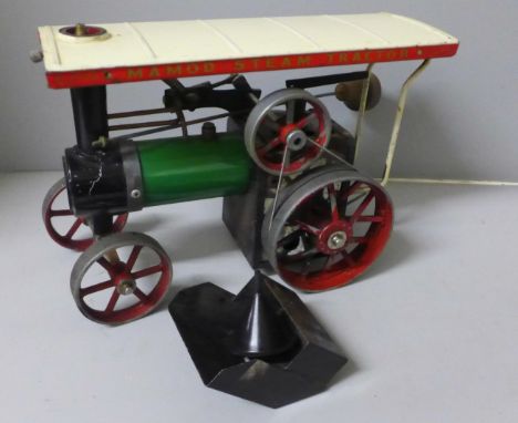 A Mamod TE1A steam engine 