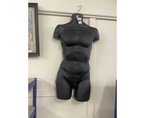 Hanging male mannequin