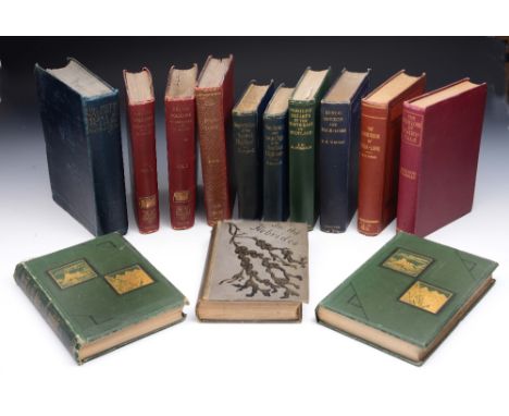 MOSS, Fletcher, Folk-Lore Old Customs and Tales of my Neighbours. 1898. pub. by author. signed by author. cl. bd. Tog.with GO