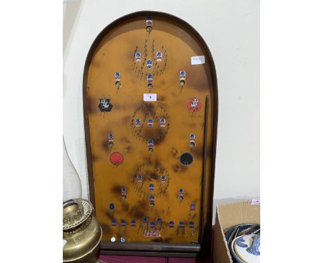 A 'Corinthian' bagatelle board.