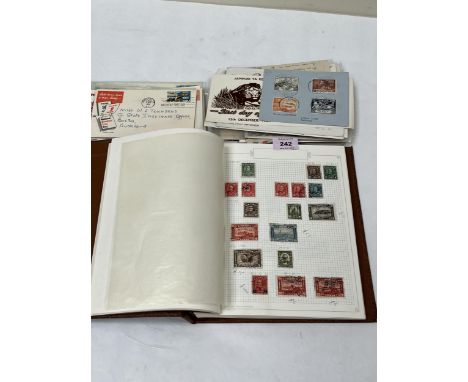 A collection of Canadian stamps and first day covers.
