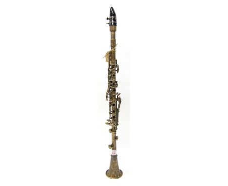 Metal Boehm system clarinet in Bb by and stamped Holton, Elkhorn, no. 235890, circa 1920