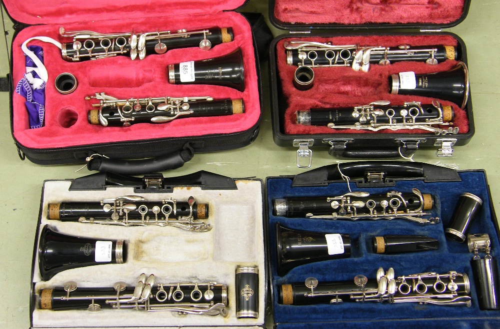 *Yamaha 26 II case; together with two Boosey & Hawkes Regent