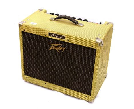 Peavey Classic 30 guitar amplifier, ser. no. 07263368, appears to be in working order