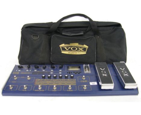 Vox Valvetronix Tonelab SE multi effects guitar pedal, with power lead, owners manual and carry case, appears to be in workin