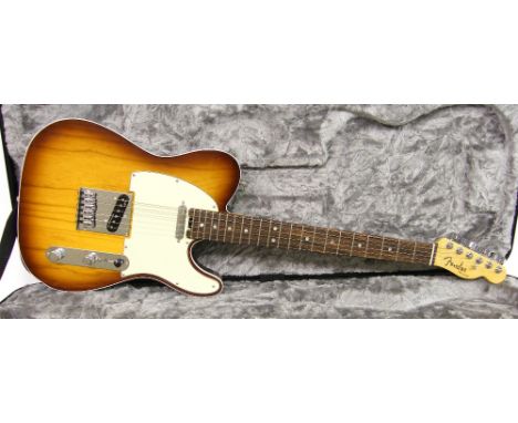 2016 Fender American Elite Series Telecaster electric guitar, made in USA, ser. no. US16xxxxx1, sunburst finish, electrics in