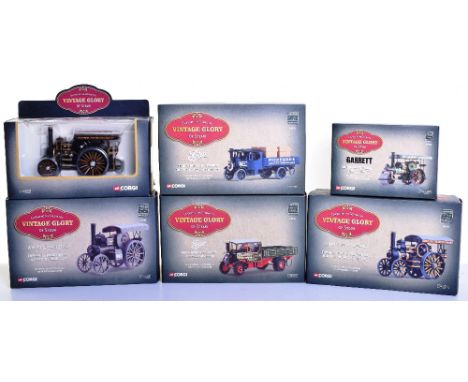 Corgi Six Vintage Glory of Steam Models,80104 Fowler B6 Road Locomotive  Norman E Box, 80106 Fowler B6 TITAN, 80109 Fowler B6