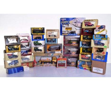 Quantity of Various Modern Diecast including Britain’s Autoways 9911 Shell Petrol Tanker, Corgi Bedford OB regal coach, 3 x C