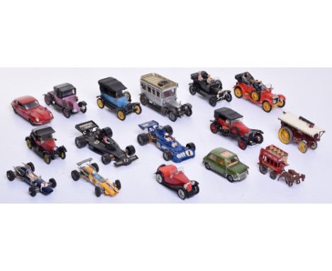 Quantity of unboxed Corgi Toys, including 155 Shadow Ford,  156 Cooper Maserati racing car,158 Tyrrell Ford ELF,  159 Cooper 