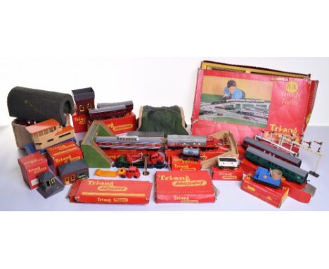 Quantity Of Triang Railways OO Gauge items, including: R.567 Battle Space Radar Tracking Command Car, R.57 Non Powered Diesel