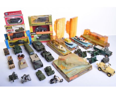 Diecast Military tanks, vehicles, ships and aircraft, Solido 230 AMX 13 90mm tank, good condition, box good with inner packin