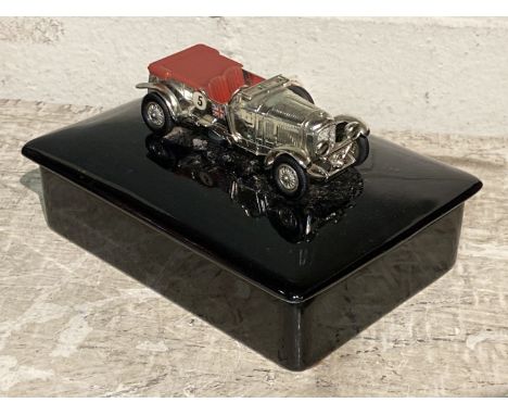 LESNEY BENTLEY 1929 ON TRINKET BOX