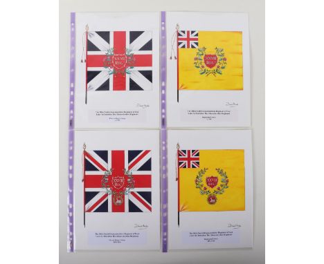 David J Hunter Regimental Colours of The 28th (North Gloucestershire) Regiment of Foot later 1st Battalion The Gloucestershir