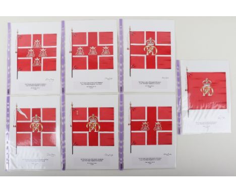 David J Hunter Regimental Colours of the Princess Anne of Demark's Regiment later The King's Liverpool Regiment (Liverpool) i