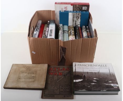 WWI Military Books, including Arras, Passchendael &amp; Battlefield of the First World War, all by Barton. Snap Shots of the 