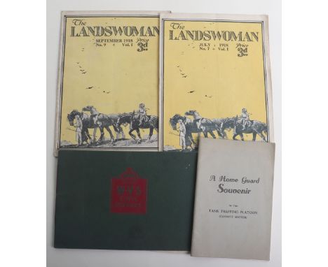 Home Front in Both World Wars, Contemporary Publications, The Landswomen, The Journal of the Land Army and Women's Institutes
