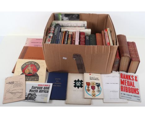 Various Military Books, including reference, such as Naval Brigades in the South African War, Harts Army list 1850 &amp; Spie
