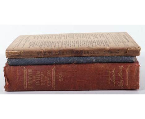 Guide Books, including Guide Book Algeria considered a Winter Resisdence for the English, 104pp., modestly marked blue cloth,