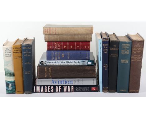 Selection of Books of Mostly Naval Interest, including The Fighting at Jutland – The Personal Experiences of Sixty Officers a