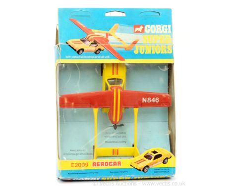 Corgi Super Juniors E2009 "James Bond" Aerocar - finished in white, red, taken from the film "The Man With The Golden Gun" - 