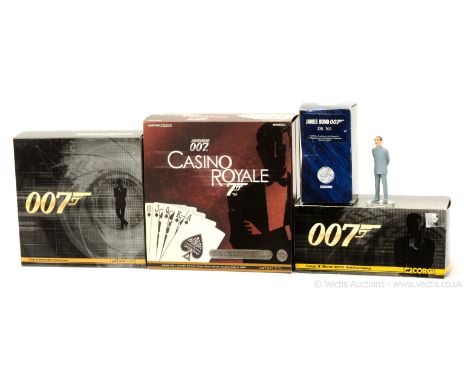 Corgi "James Bond" a group to include CC99171 "Die Another Day" 2-Piece Gift Set to include; Aston Martin DB5 &amp; Aston Mar