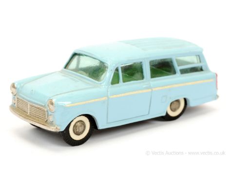Taiseiya Co Ltd (Cherryca Phenix) Datsun Estate Car - light blue, green interior with off white steering wheel, cream side fl