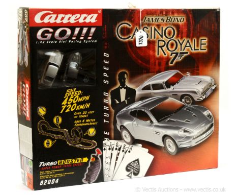 Carrera 62004 - "James Bond" 2-piece Slot Racing System Set taken from the film "Casino Royale" to include Aston Martin DB5 a