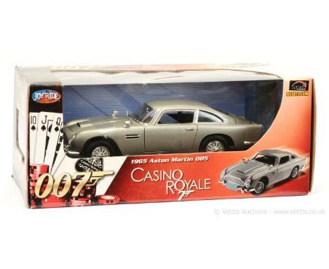 Joyride - "James Bond" - (1/18th scale) Aston Martin DB5 taken from the film "Casino Royale" - silver-grey, chrome trim, with