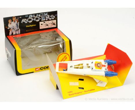 Corgi 1363 "Buck Rogers" - Starfighter (Little &amp; Large Set) - comprising of large Starfighter only - finished in white, b