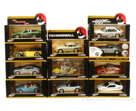 Corgi "James Bond" a group of "The Director's Cut" issues to include; CC05004 BMW Z8; CC06803 Rolls Royce "Goldfinger"; CC043