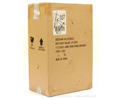 Sideshow - "James Bond" - (1/4th scale) Limited Edition Figure - "James Bond / Pierce Brosnan" - Mint (still factory sealed i