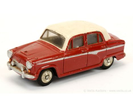 Asahi Toy (ATC) Model Pet 8 Nissan - Austin A50 Cambridge Deluxe - two-tone dark red, off white upper, without interior issue