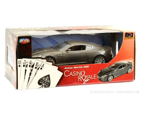 Joyride - "James Bond" - (1/18th scale) Aston Martin DBS taken from the film "Casino Royale" - grey, silver and chrome trim -