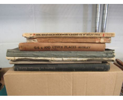 Francis Buckley: 'Q.6.A and Other Places. Recollections of 1916, 1917, 1918', London, 1920, 1st edition, inscribed by the aut