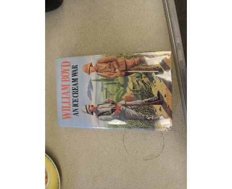 William Boyd: 'An Ice Cream War', Hamish Hamilton, 1982, 1st edition, original cloth gilt, dust wrapper. Authors 3rd novel 