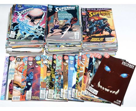Superman, various modern titles, including: Man of Steel, No's. 22-74; Action Comics; Adventures of Superman; Man of Tomorrow