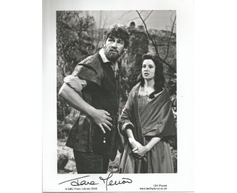 Jane Merrow signed 10x8 black and white photo. Actress who has starred in UFO, Avengers and The Prisoner. Good Condition. We 
