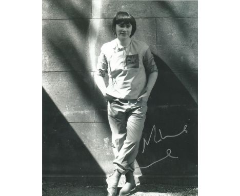 Matthew Waterhouse signed 10x8 black and white photo. English actor and writer known for his role as Adric in the BBC science
