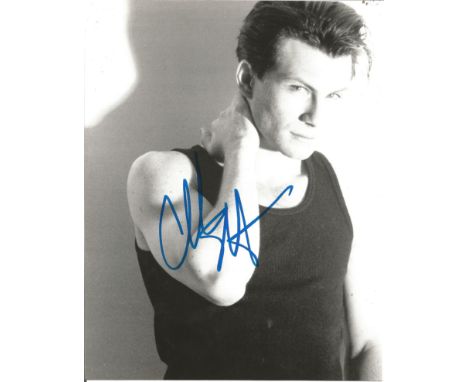 Christian Slater signed 8x10 b/w portrait photo. Good Condition. We combine postage on multiple winning lots and can ship wor