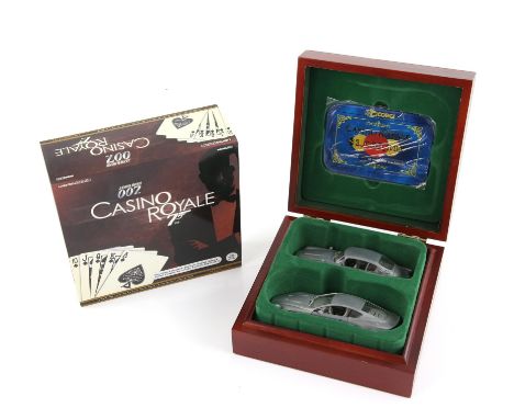 James Bond 007 - Casino Royale 'First Shot' limited edition set, numbered 287/300, number CC99195, comprising 1:36 models of 