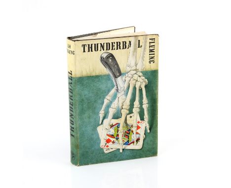 James Bond - Ian Fleming Thunderball - Hardback First edition book, with dust jacket. First published in 1961 by Jonathan Cap