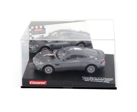 James Bond Die Another Day - Carrera/Scalextric slot car: Aston Martin Vanquish, boxed. 