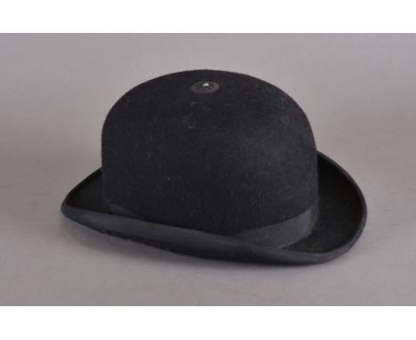 A table lamp in the form of a bowler hat, 30.5 cm long 