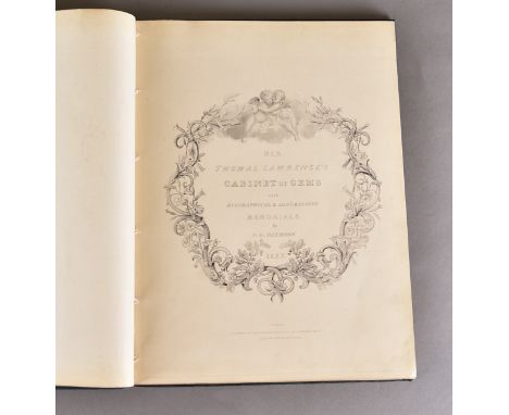 P. G. Patmore 'Sir Thomas Lawrence's Cabinet of Gems with Biographical and Descriptive Memorials', London, Ackerman & Co, 183