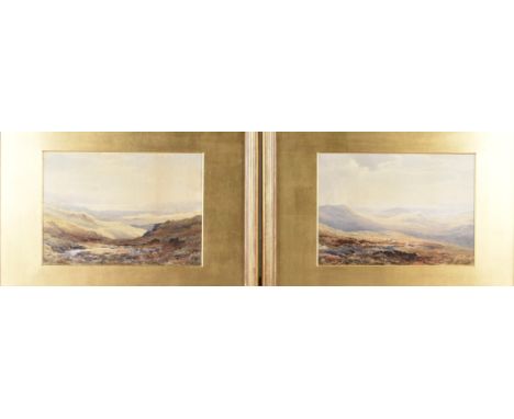 Arthur Tucker (1864 - 1929) pair of watercolour on paper, Windermere from Longbrigg' & 'From Blencathra to the Sea', the firs