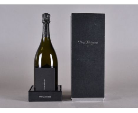 A Dom Perignon vintage bottle of 2002 champagne, cased 
