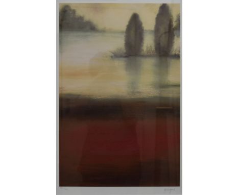 Kelly Jane (b. 1971) limited edition giclee print, Golden Pond II', signed in pencil in margin 'Kelly Jane', artist's proof 3
