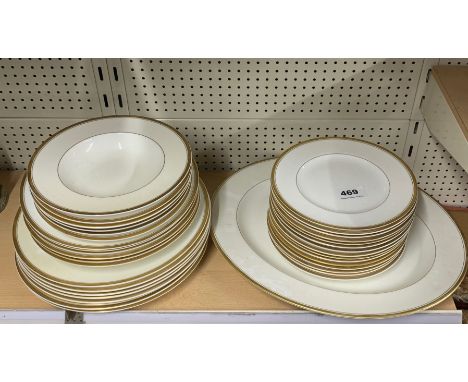 An extensive quantity of Royal Worcester Viceroy pattern dinner china.