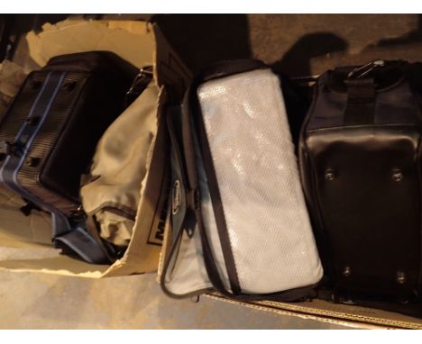 Two boxes of camera bags 